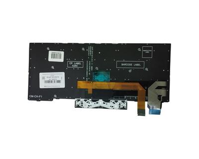 Клавиатура для ноутбука Lenovo (X280) с подсветкой (Light), с указателем (Point Stick) Black, Black Frame, RU - фото 2