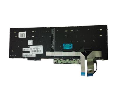 Клавиатура для ноутбука Lenovo Thinkpad T15 gen 1/2, с подсветкой (Light), Black, (No Frame), RU - фото 2