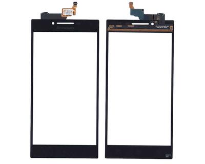 Тачскрин (Сенсорное стекло) для смартфона Lenovo P70 черный