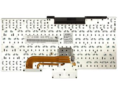 Клавиатура для ноутбука Lenovo ThinkPad (T60, T61, R60, R61, Z60T, Z61T, Z60M, Z61M, R400, R500, T500, W500, W700, W700ds) с указателем (Point Stick) Black RU - фото 3