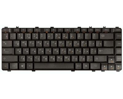 Клавиатура для ноутбука Lenovo IdeaPad (Y450, Y450A, Y450G, Y550, Y550A, Y460, Y560, B460) Black, (Black Frame), RU - фото 2
