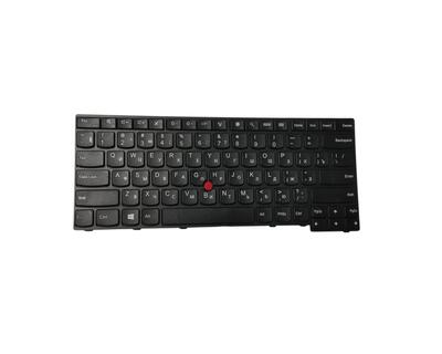 Клавиатура для ноутбука Lenovo Thinkpad (E470, E475) Black с указателем RU