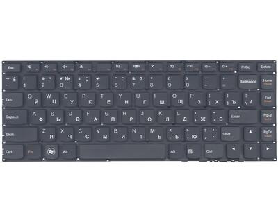 Клавиатура для ноутбука Lenovo IdeaPad (U400) Black, (No Frame), RU - фото 2
