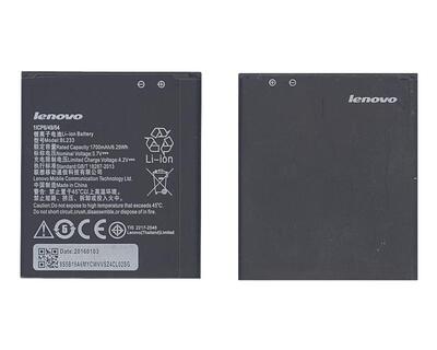 Аккумуляторная батарея для Lenovo BL253 A2010 3.7V Black 1700mAh 6.29Wh