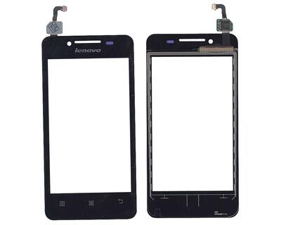 Тачскрин (Сенсорное стекло) для смартфона Lenovo IdeaPhone A319 черный