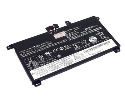 Аккумуляторная батарея для ноутбука Lenovo 01AV493 Thinkpad P52 15.2V Black 2100mAh OEM