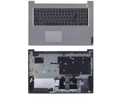 Клавиатура для ноутбука Lenovo Ideapad 3-17ADA0 Black, (Grey TopCase), RU