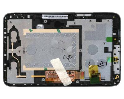 Матрица с тачскрином (модуль) для Lenovo IdeaTab A2107 черный с рамкой