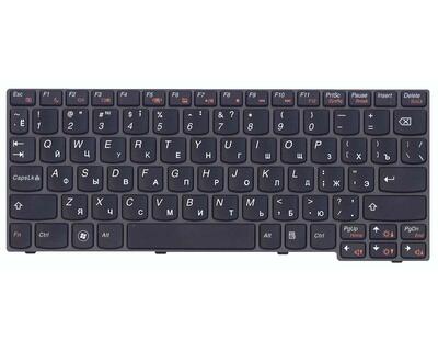 Клавиатура для ноутбука Lenovo IdeaPad (U160, U165) Black, (Black Frame), RU - фото 2