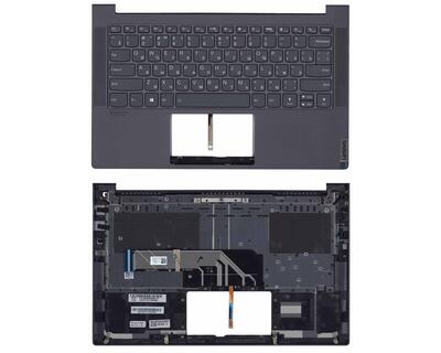 Клавиатура для ноутбука Lenovo Yoga 7 Slim 14ARE05 Black, (Black TopCase) RU