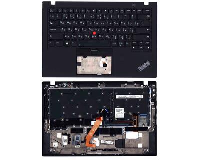 Клавиатура для ноутбука Lenovo ThinkPad X1 Carbon Gen 5 Black, (Black TopCase) RU