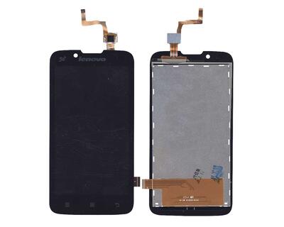 Матрица с тачскрином (модуль) для Lenovo IdeaPhone A328 черный