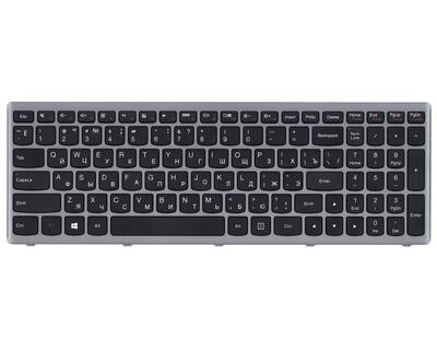 Клавиатура для ноутбука Lenovo IdeaPad (FLex 15) Black, (Gray Frame), RU - фото 2