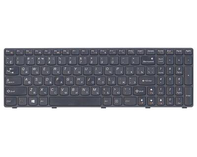 Клавиатура для ноутбука Lenovo IdeaPad (G500, G700), Black, (Black Frame) RU - фото 2