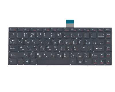 Клавиатура для ноутбука Lenovo IdeaPad (M490S, M4400S, B4400S, B4450S, B490S, M495S) Black, (No Frame) RU - фото 2