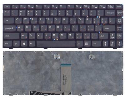 Клавиатура для ноутбука Lenovo IdeaPad (Y410P) Black, (Black Frame), RU