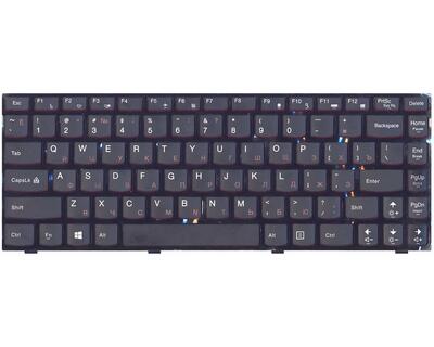 Клавиатура для ноутбука Lenovo IdeaPad (Y410P) Black, (Black Frame), RU - фото 2