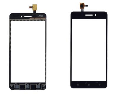 Тачскрин (Сенсорное стекло) для смартфона Lenovo S60 черный