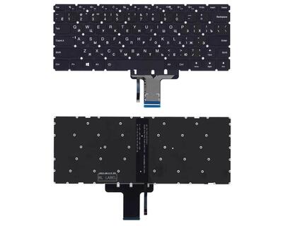 Клавиатура для ноутбука Lenovo Yoga (710-14IKB) Black с подсветкой (Light) (No Frame) RU