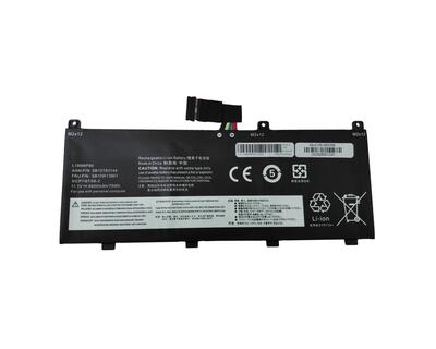 Аккумуляторная батарея для ноутбука Lenovo L18C6P90 ThinkPad P53 11.1V Black 6800mAh OEM