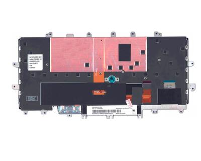 Клавиатура для ноутбука Lenovo ThinkPad (X1) с подсветкой (Light), с указателем (Point Stick), крепления (Fastening) Black, Black Frame, RU - фото 3