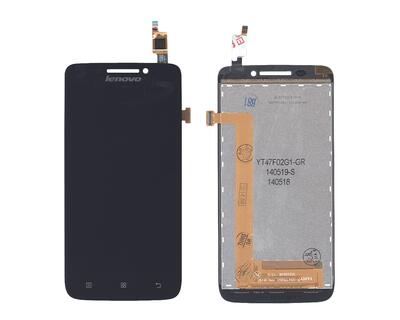 Матрица с тачскрином (модуль) для Lenovo IdeaPhone S650 черный