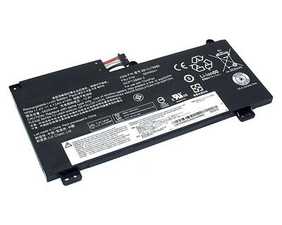 Аккумуляторная батарея для ноутбука Lenovo 00HW041 ThinkPad S5 11.4V Black 4120mAh OEM