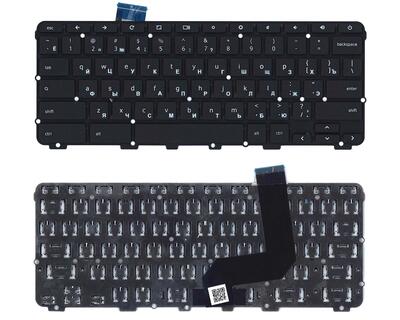 Клавиатура для ноутбука Lenovo Chromebook N22 Black, (No Frame) RU