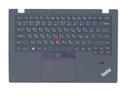 Клавиатура для ноутбука Lenovo ThinkPad (X1 Carbon) с подсветкой (Light), с указателем (Point Stick), Black, (Black TopCase), RU - фото 2