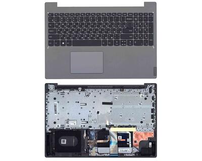 Клавиатура для ноутбука Lenovo Ideapad L3-15IML05 Black, (Grey TopCase), RU