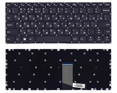 Клавиатура для ноутбука Lenovo Yoga (310-11) Black с подсветкой (Light), (No Frame) RU