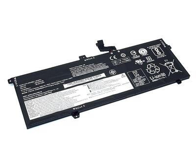 Аккумуляторная батарея для ноутбука Lenovo L18D6PD1 ThinkPad X395 11.46V Black 4190mAh OEM