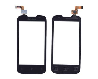Тачскрин (Сенсорное стекло) для смартфона Lenovo A690 черный