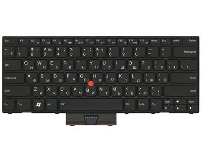 Клавиатура для ноутбука Lenovo ThinkPad (X1) с подсветкой (Light), с указателем (Point Stick) Black, Black Frame, RU - фото 2