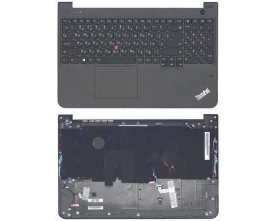 Клавиатура для ноутбука Lenovo Thinkpad (S5-531) с указателем (Point Stick) Black, с подсветкой (Light), Black, (Black TopCase), RU