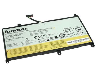 Аккумуляторная батарея для ноутбука Lenovo L11M2P01 IdeaPad S206 7.4V Black 3700mAh Orig