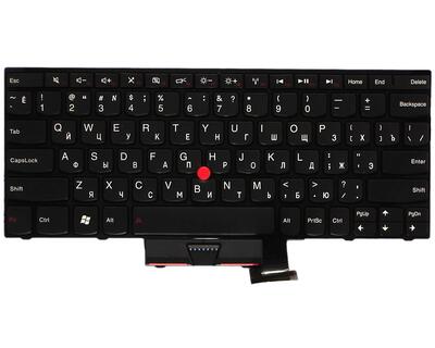 Клавиатура для ноутбука Lenovo ThinkPad Edge (E220S), с указателем (Point Stick) Black, (Black Frame), RU - фото 2