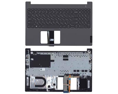 Клавиатура для ноутбука Lenovo ThinkBook 15-IML Black, (Silver TopCase) RU