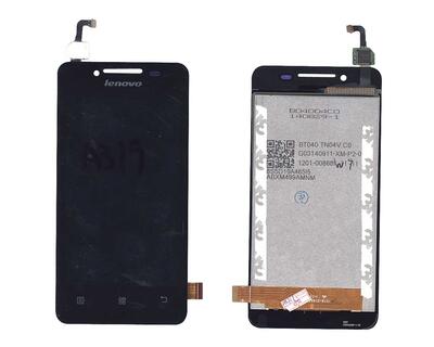 Матрица с тачскрином (модуль) для Lenovo IdeaPhone A319 черный
