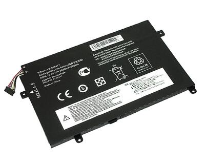Аккумуляторная батарея для ноутбука Lenovo 01AV411 E470, E475 10.95V Black 3650mAh OEM
