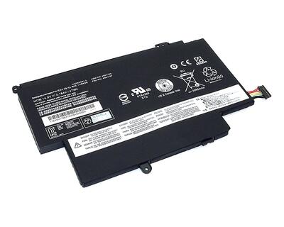 Аккумуляторная батарея для ноутбука Lenovo 45N1704 ThinkPad S1 Yoga 14.8V Black 3180mAh OEM
