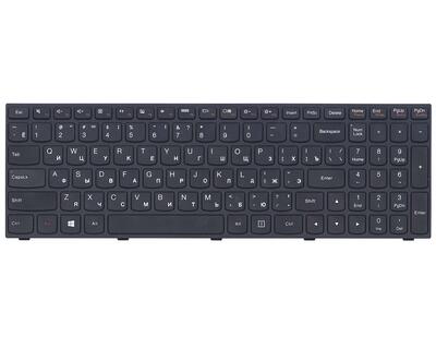 Клавиатура для ноутбука Lenovo IdeaPad G50-30, G50-45, G50-70, Z50-75, G50-70A, Z50-70, Z50-75, B50, B50-30, B50-45, B50-70, 500-15 Black, Black Frame RU - фото 2