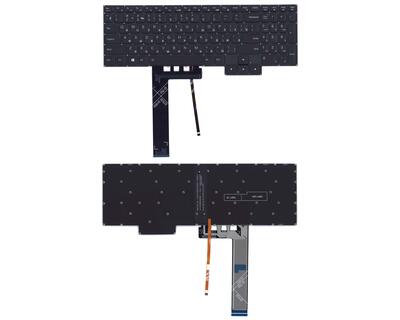 Клавиатура для ноутбука Lenovo Legion 5-15IMH05 с подсветкой (Light), Black, (No Frame), RU