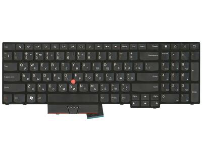 Клавиатура для ноутбука Lenovo ThinkPad Edge (E530, E535, E530C), с указателем (Point Stick) Black, Black Frame, RU - фото 2