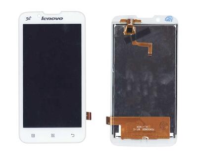 Матрица с тачскрином (модуль) для Lenovo IdeaPhone A328 белый