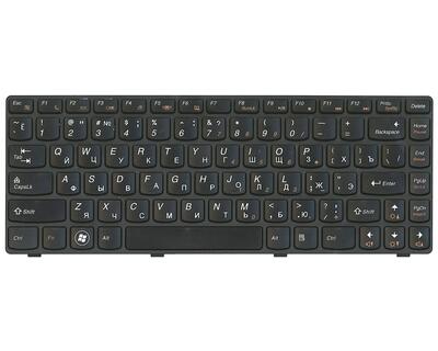 Клавиатура для ноутбука Lenovo IdeaPad (G360) Black, (Black Frame), RU - фото 2