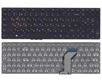 Клавиатура для ноутбука Lenovo IdeaPad (Y700, Y700-15ISK) Black, (No Frame), RU