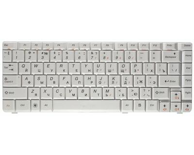 Клавиатура для ноутбука Lenovo IdeaPad (U450, E45) White, RU - фото 2