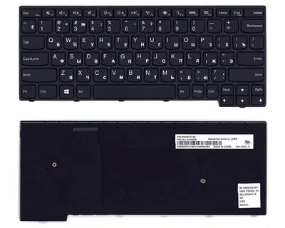 Клавиатура для ноутбука Lenovo Thinkpad Yoga (11e) 4rd Gen Black, (Black Frame), RU
