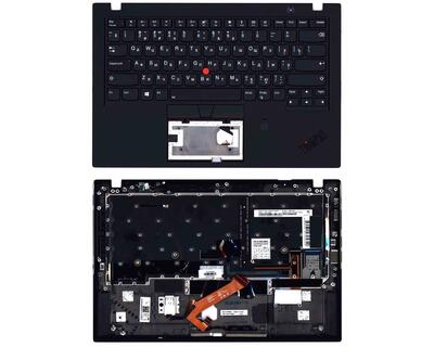 Клавиатура для ноутбука Lenovo ThinkPad X1 Carbon Gen 6 Black, (Black TopCase) RU